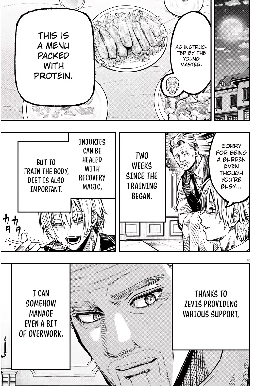 Taida na Akujoku Kizoku ni Tensei shita Ore, Scenario wo Bukkowashitara Kikakugai no Maryoku de Saikyou ni Natta Chapter 1 page 35 - 