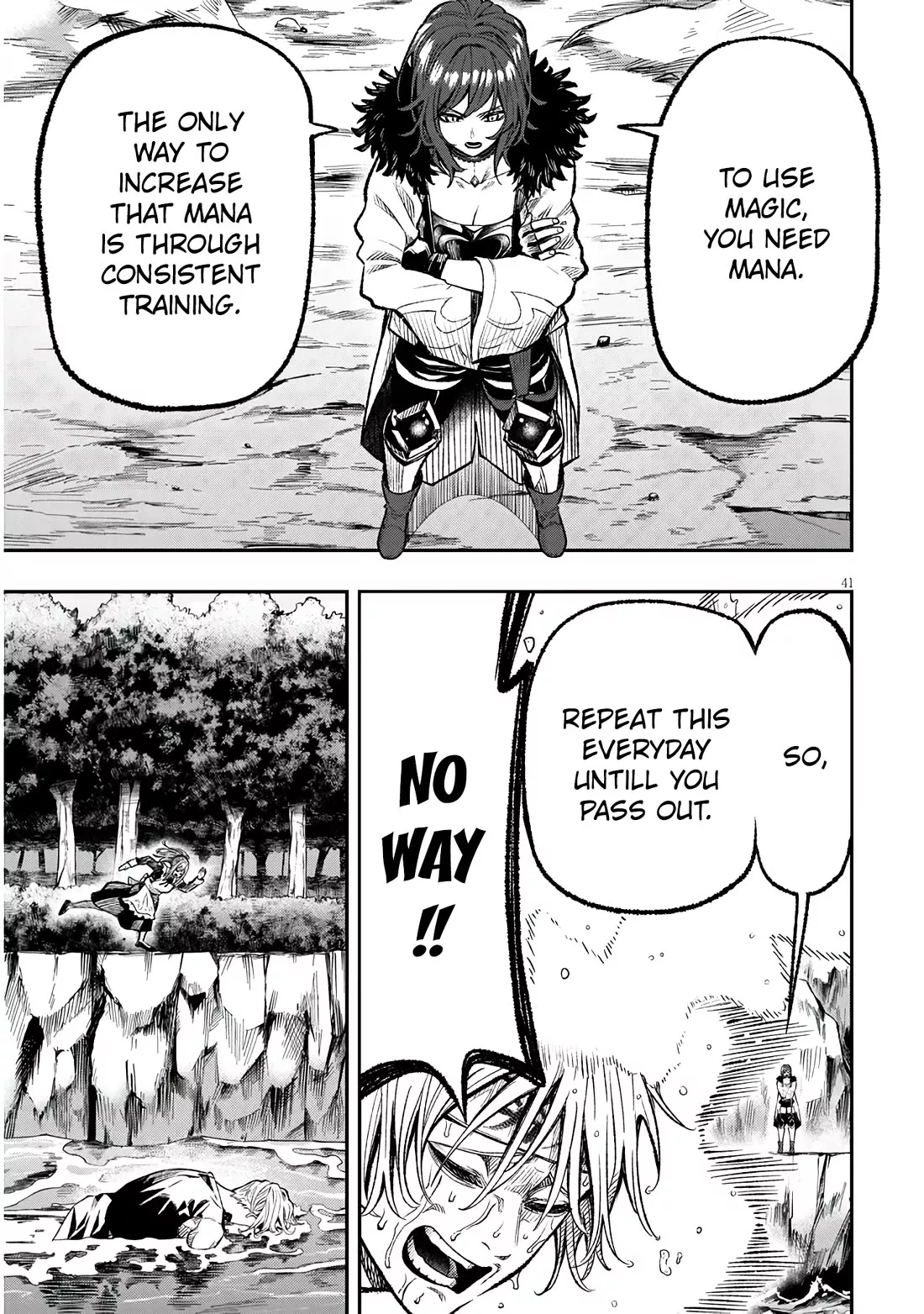 Taida na Akujoku Kizoku ni Tensei shita Ore, Scenario wo Bukkowashitara Kikakugai no Maryoku de Saikyou ni Natta Chapter 1 page 41 - 