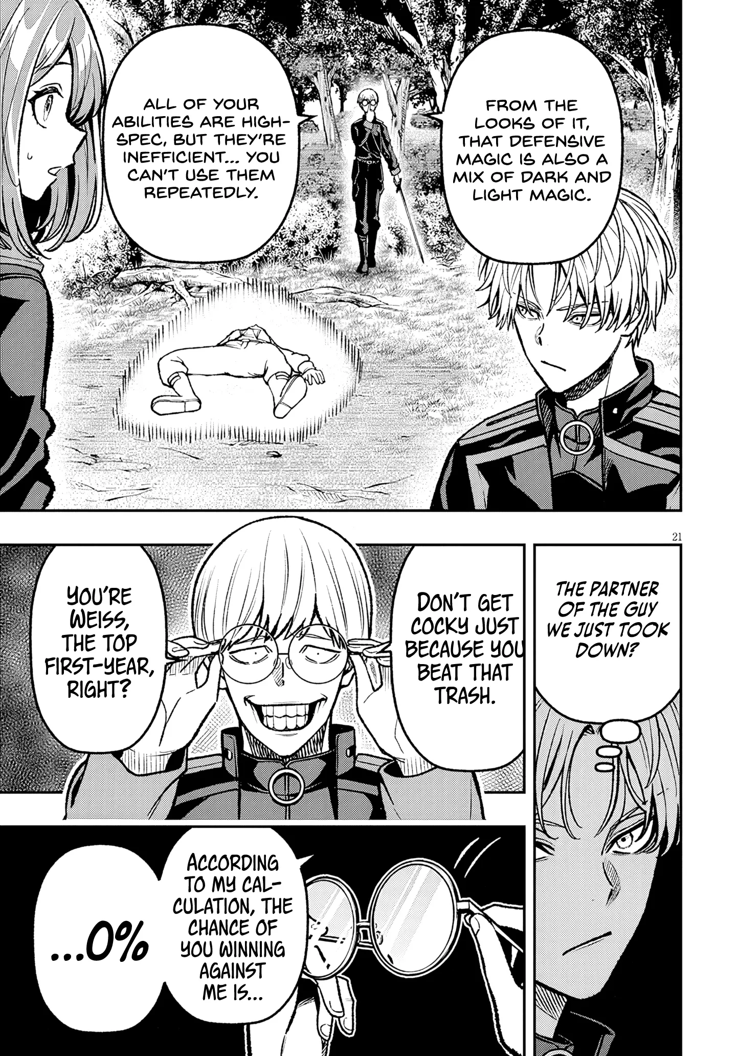 Taida na Akujoku Kizoku ni Tensei shita Ore, Scenario wo Bukkowashitara Kikakugai no Maryoku de Saikyou ni Natta Chapter 11 page 21 - 