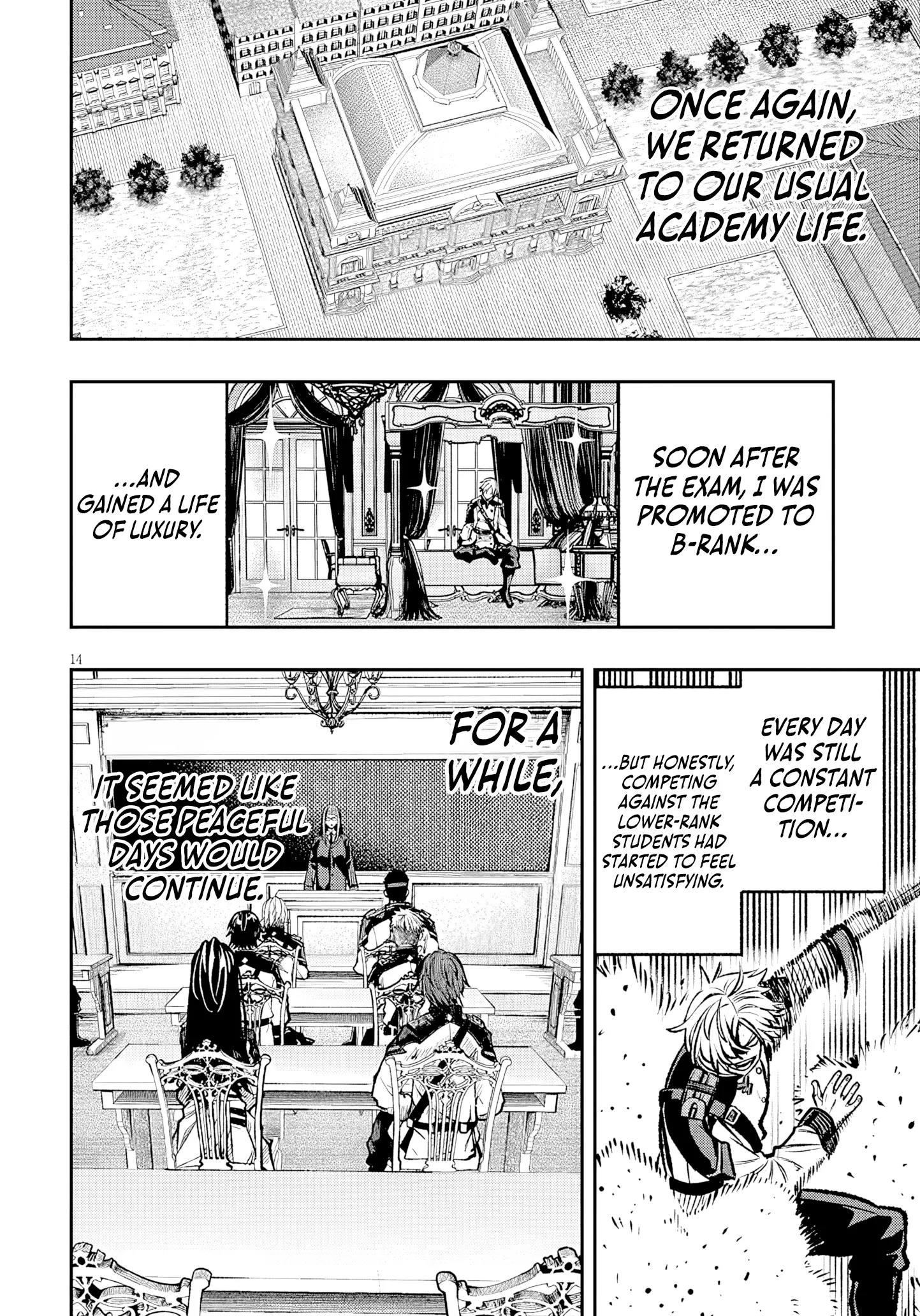 Taida na Akujoku Kizoku ni Tensei shita Ore, Scenario wo Bukkowashitara Kikakugai no Maryoku de Saikyou ni Natta Chapter 13 page 14 - 