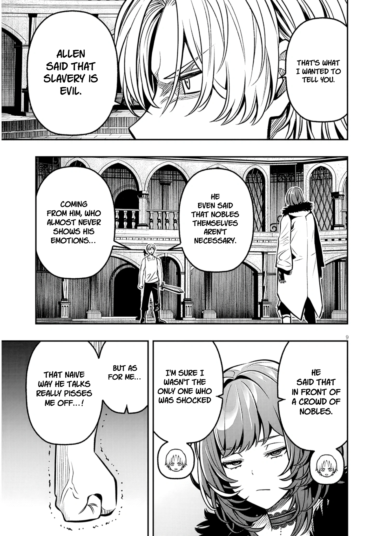 Taida na Akujoku Kizoku ni Tensei shita Ore, Scenario wo Bukkowashitara Kikakugai no Maryoku de Saikyou ni Natta Chapter 17.1 page 9 - 