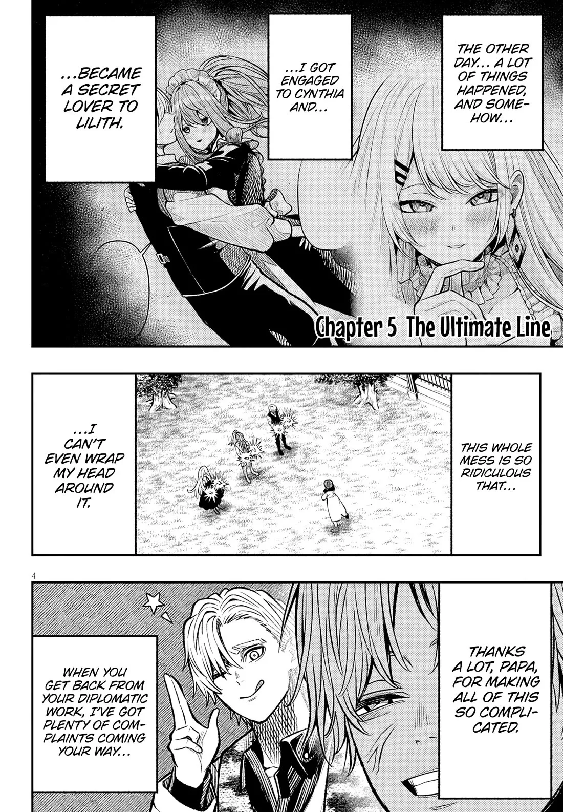 Taida na Akujoku Kizoku ni Tensei shita Ore, Scenario wo Bukkowashitara Kikakugai no Maryoku de Saikyou ni Natta Chapter 5 page 4 - 