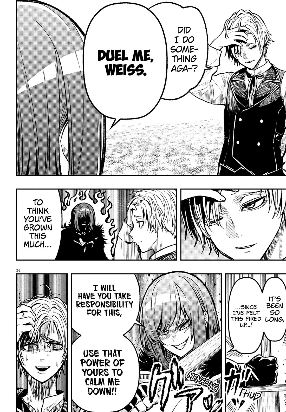 Taida na Akujoku Kizoku ni Tensei shita Ore, Scenario wo Bukkowashitara Kikakugai no Maryoku de Saikyou ni Natta Chapter 5 page 34 - 