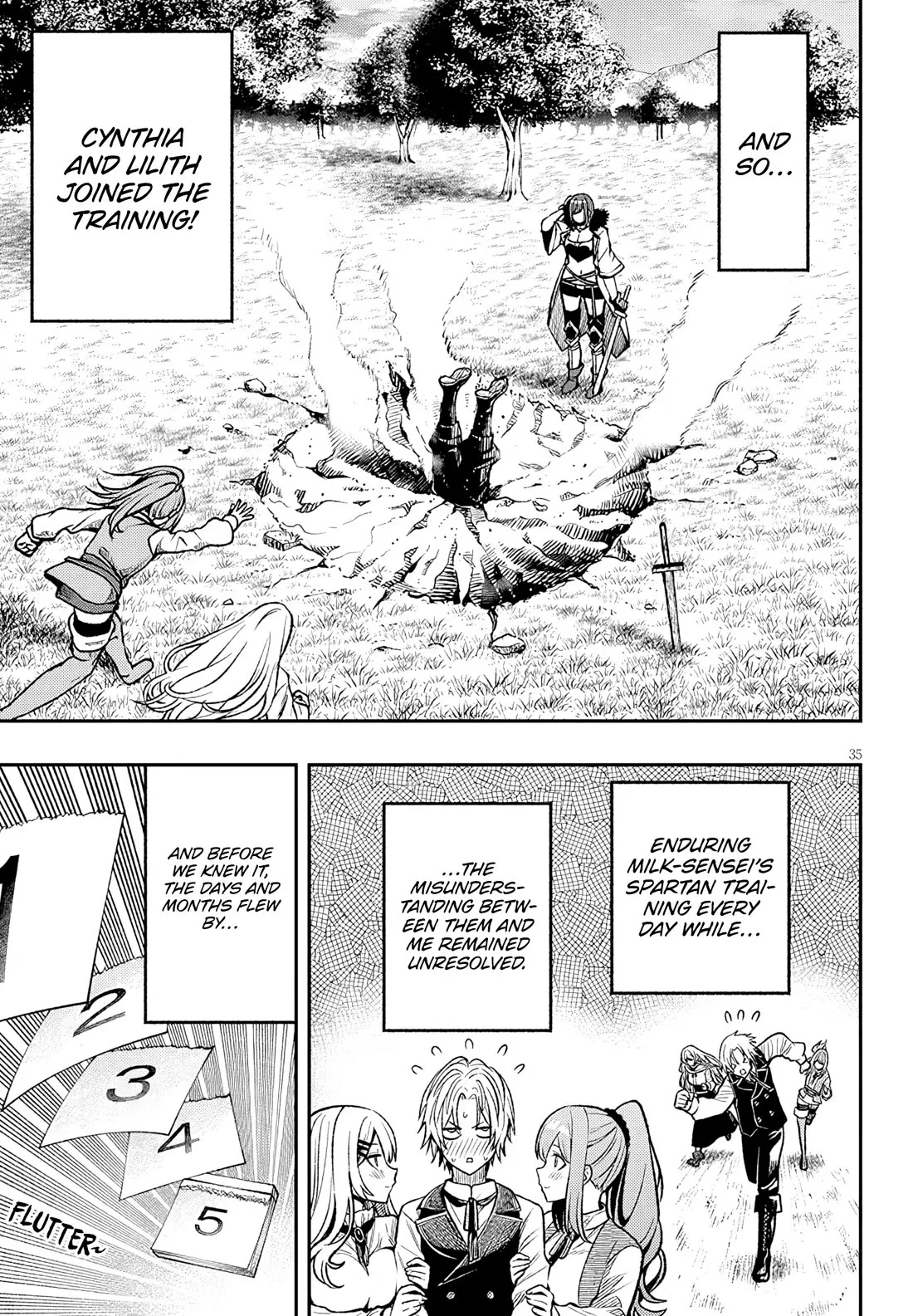 Taida na Akujoku Kizoku ni Tensei shita Ore, Scenario wo Bukkowashitara Kikakugai no Maryoku de Saikyou ni Natta Chapter 5 page 35 - 
