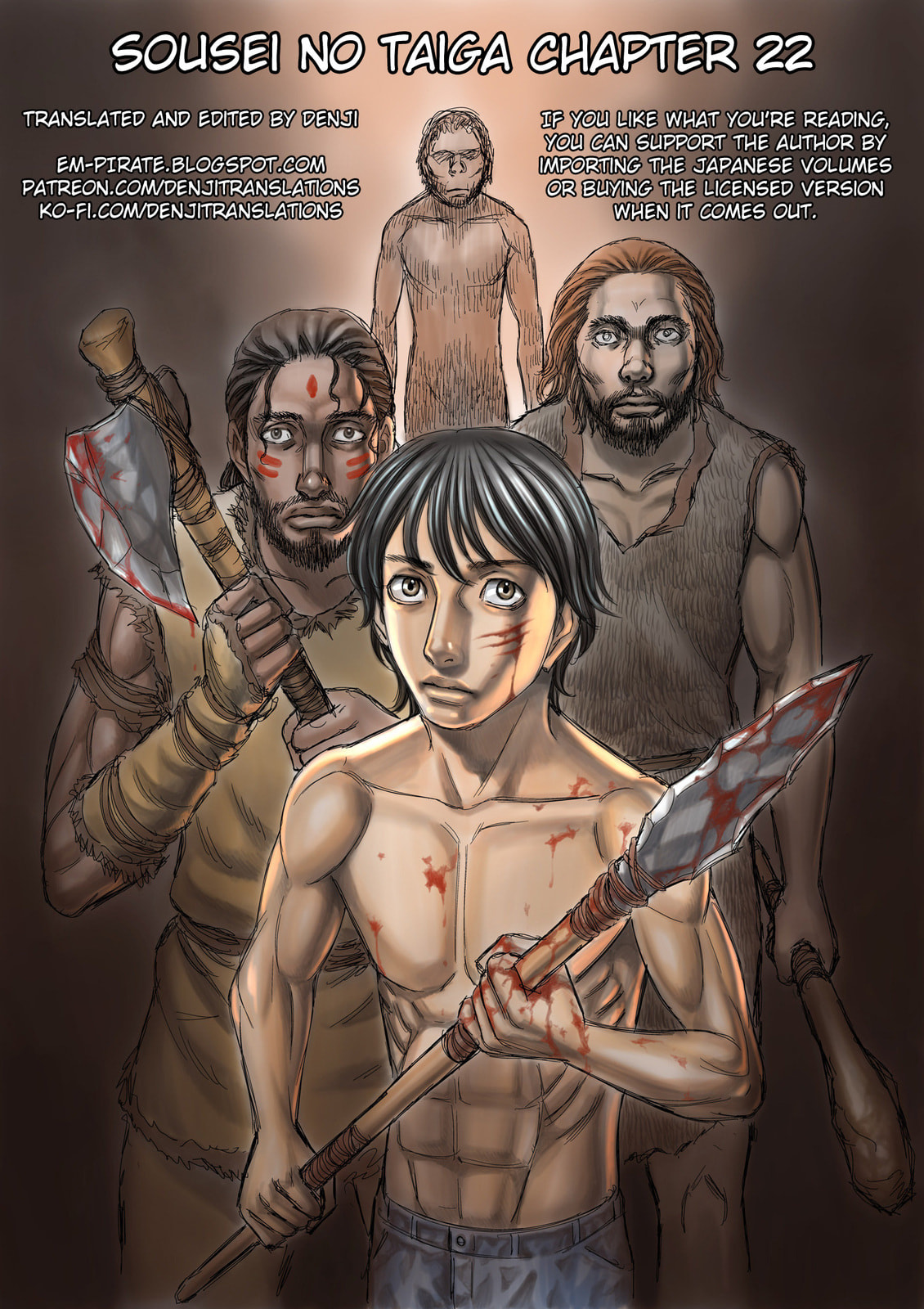 Taiga of Genesis Chapter 23 page 1 - 
