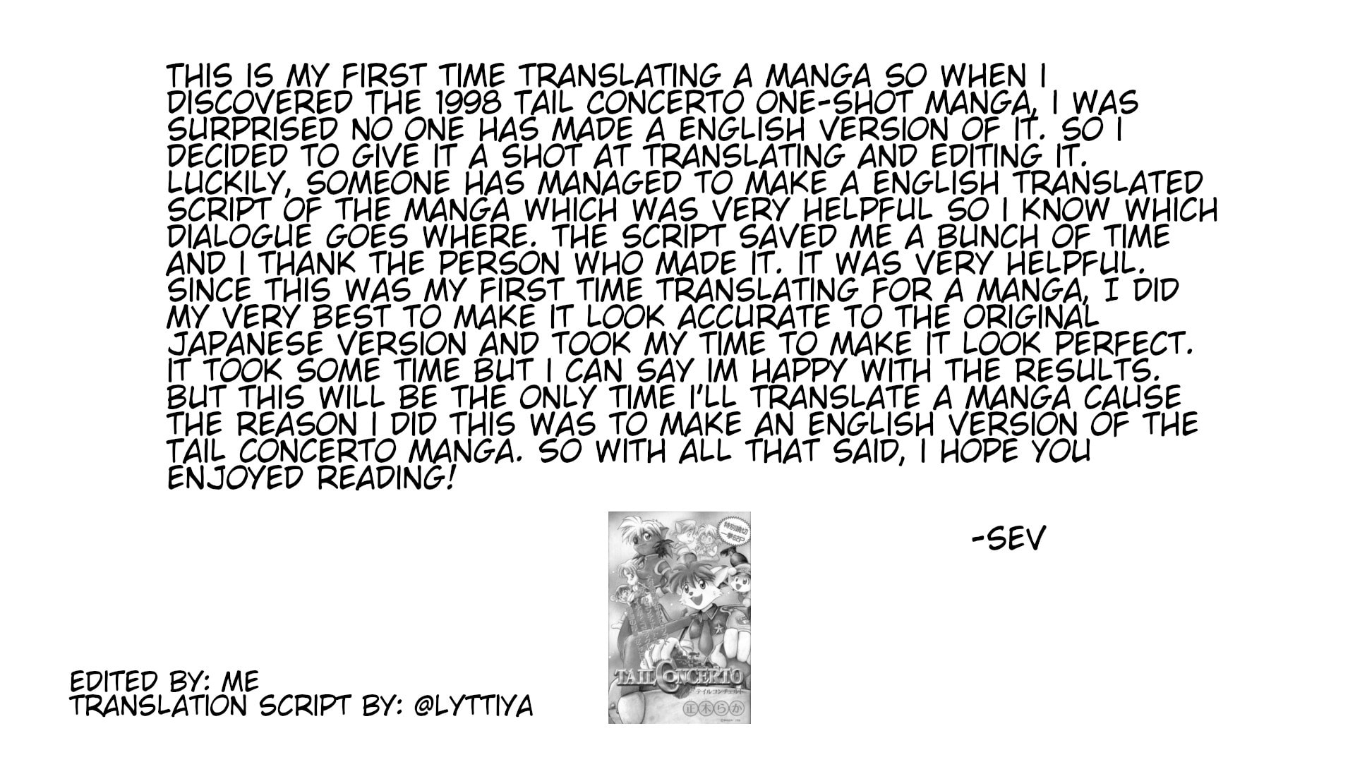 Tail Concerto Chapter 0 page 62 - 