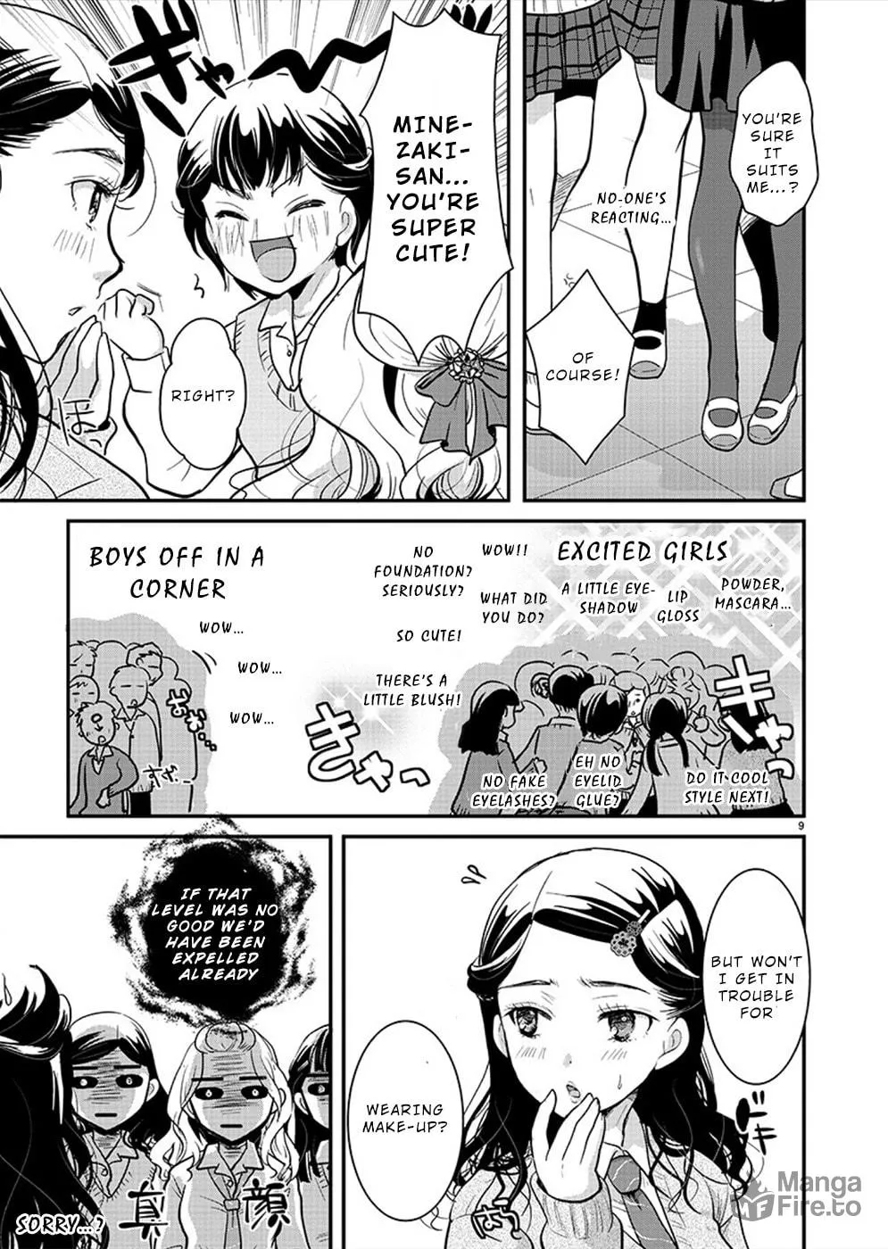 Takane no Hana wa Midaresaki Chapter 22 page 9 - 