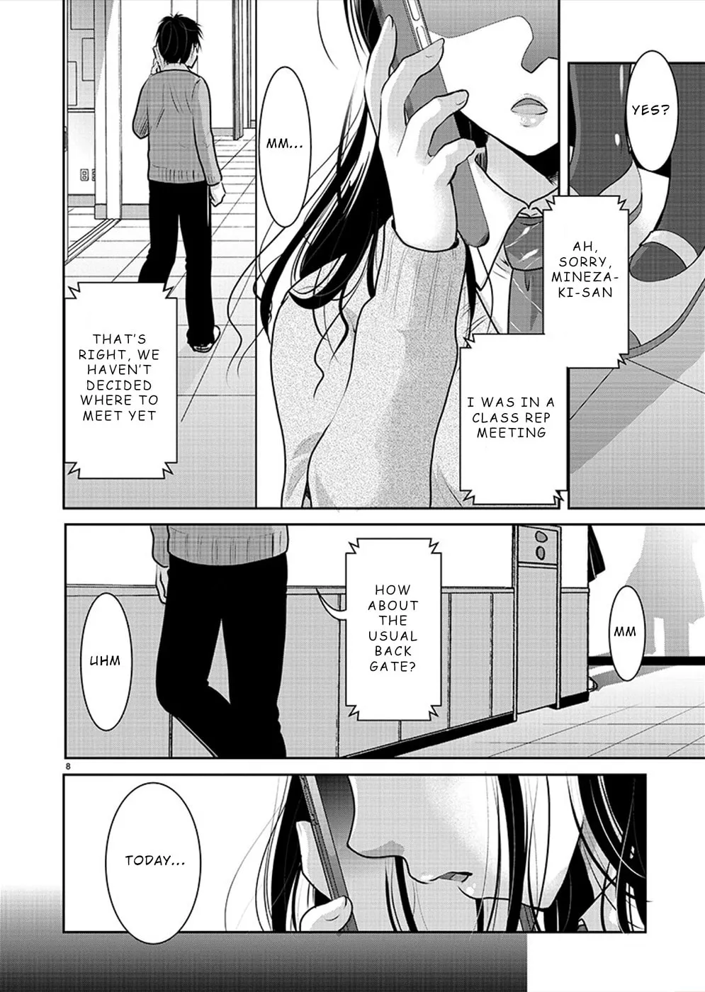 Takane no Hana wa Midaresaki Chapter 28 page 8 - 