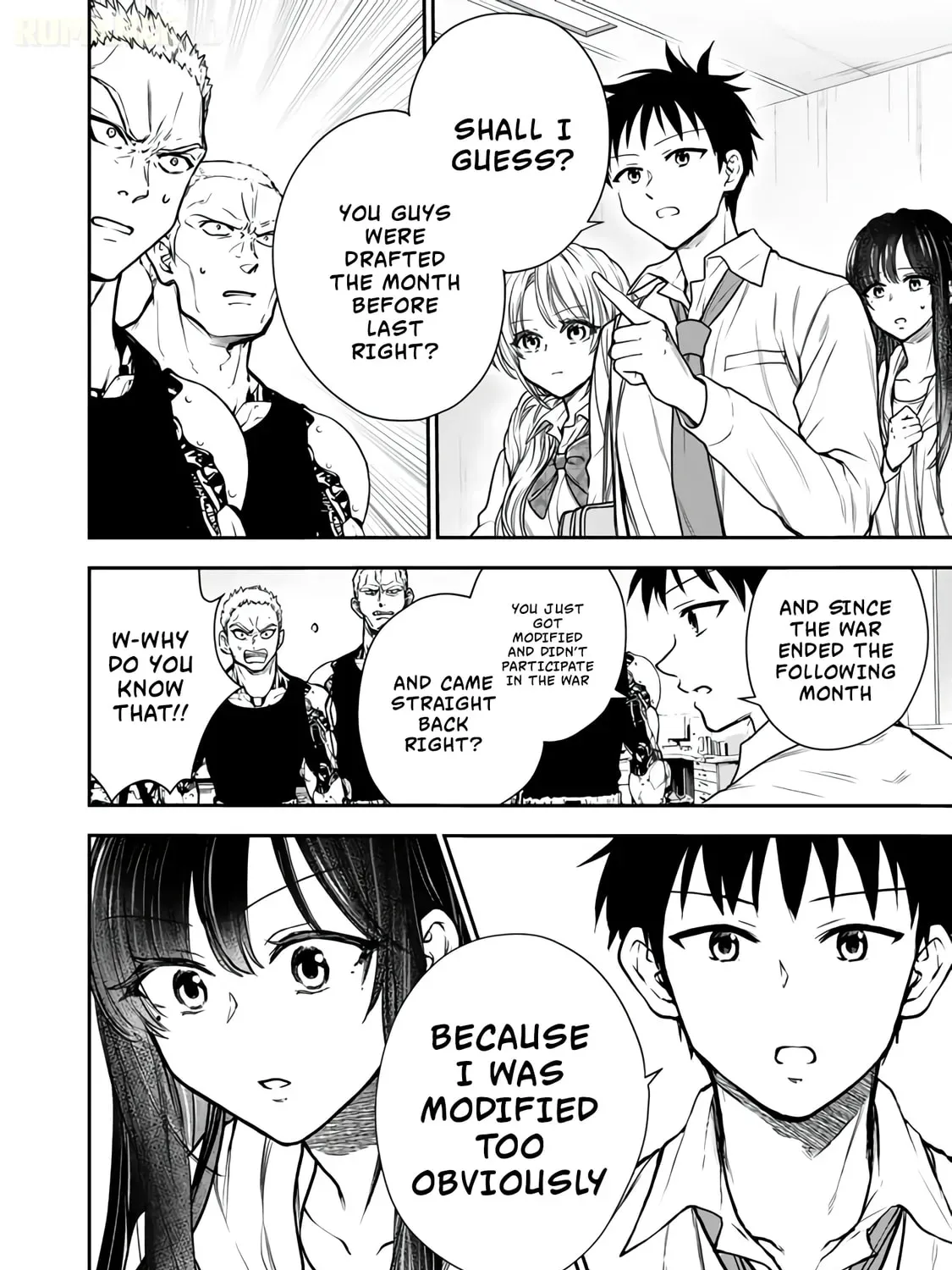 Takashi Who Returned from the Battlefield Wants to Live a Normal High School Life Chapter 8 page 20 - 