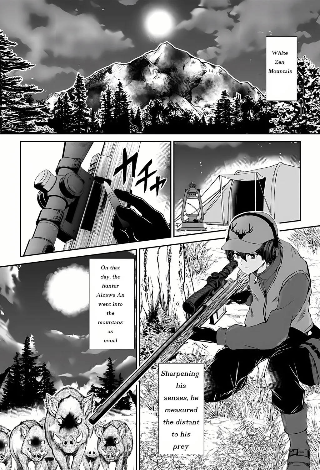 Take Good Care of What You Pick Up A Man Favored by a Wolf Pup - A Story of His Journey to Another World Chapter 1 page 1 - 