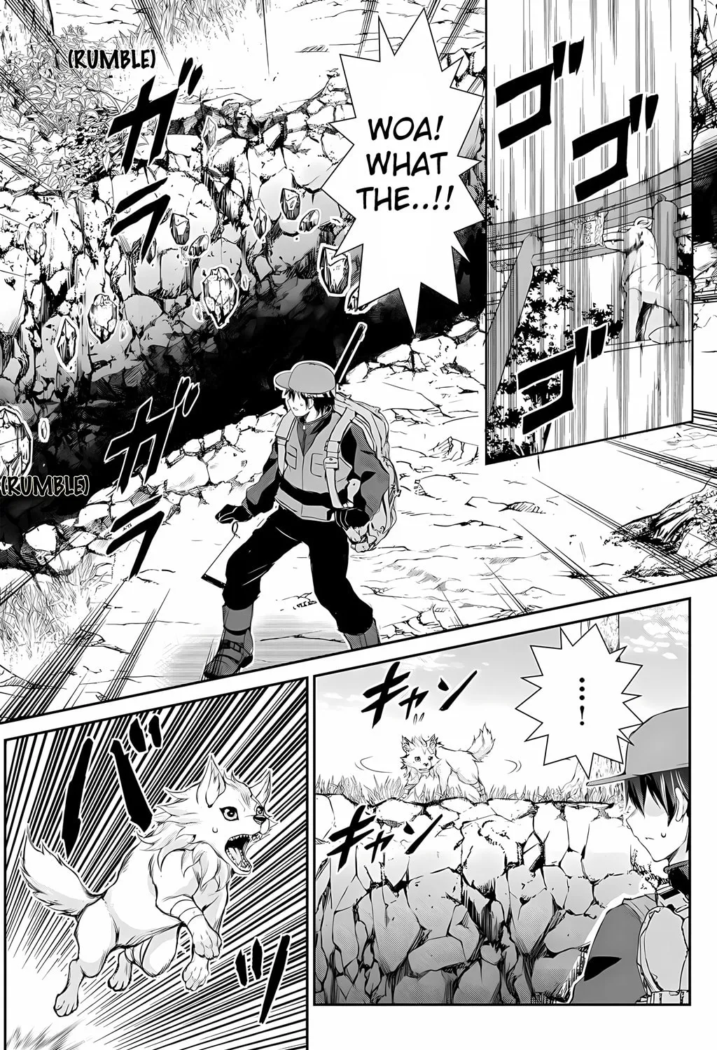 Take Good Care of What You Pick Up A Man Favored by a Wolf Pup - A Story of His Journey to Another World Chapter 1 page 21 - 