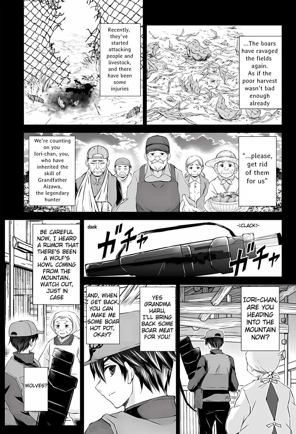 Take Good Care of What You Pick Up A Man Favored by a Wolf Pup - A Story of His Journey to Another World Chapter 1 page 7 - 