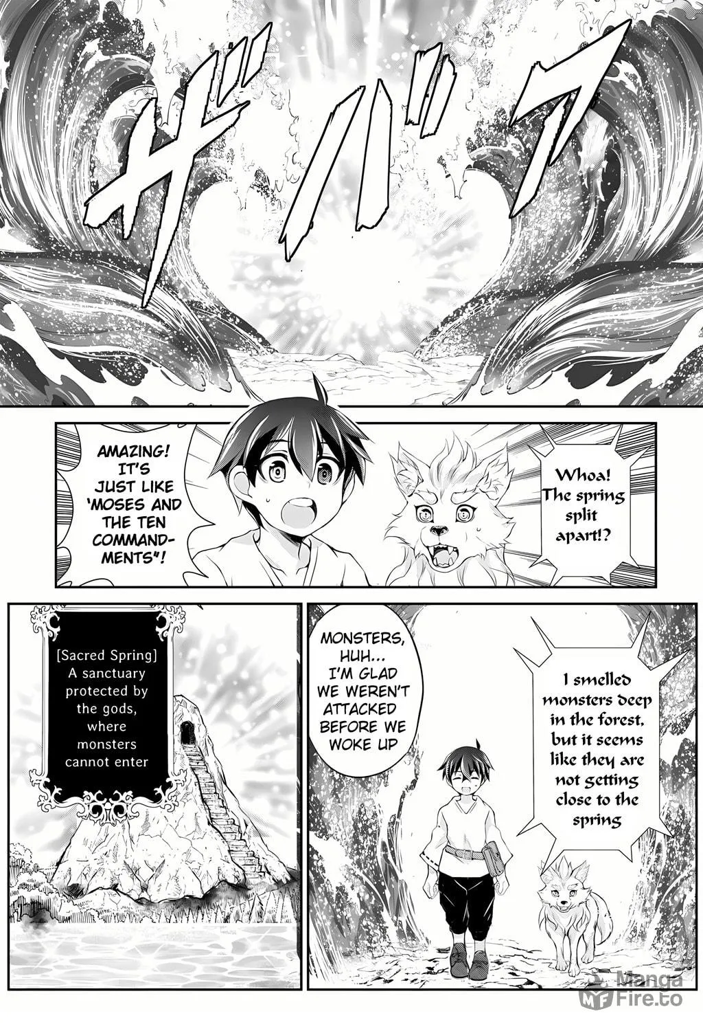 Take Good Care of What You Pick Up A Man Favored by a Wolf Pup - A Story of His Journey to Another World Chapter 1 page 69 - 