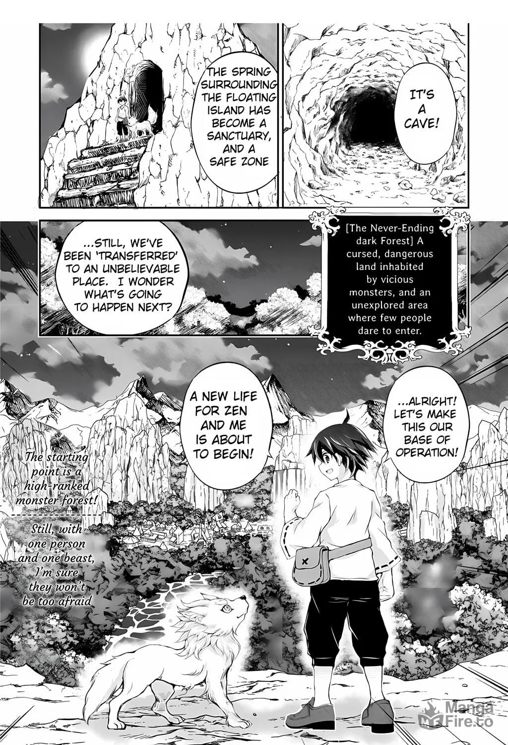 Take Good Care of What You Pick Up A Man Favored by a Wolf Pup - A Story of His Journey to Another World Chapter 1 page 71 - 