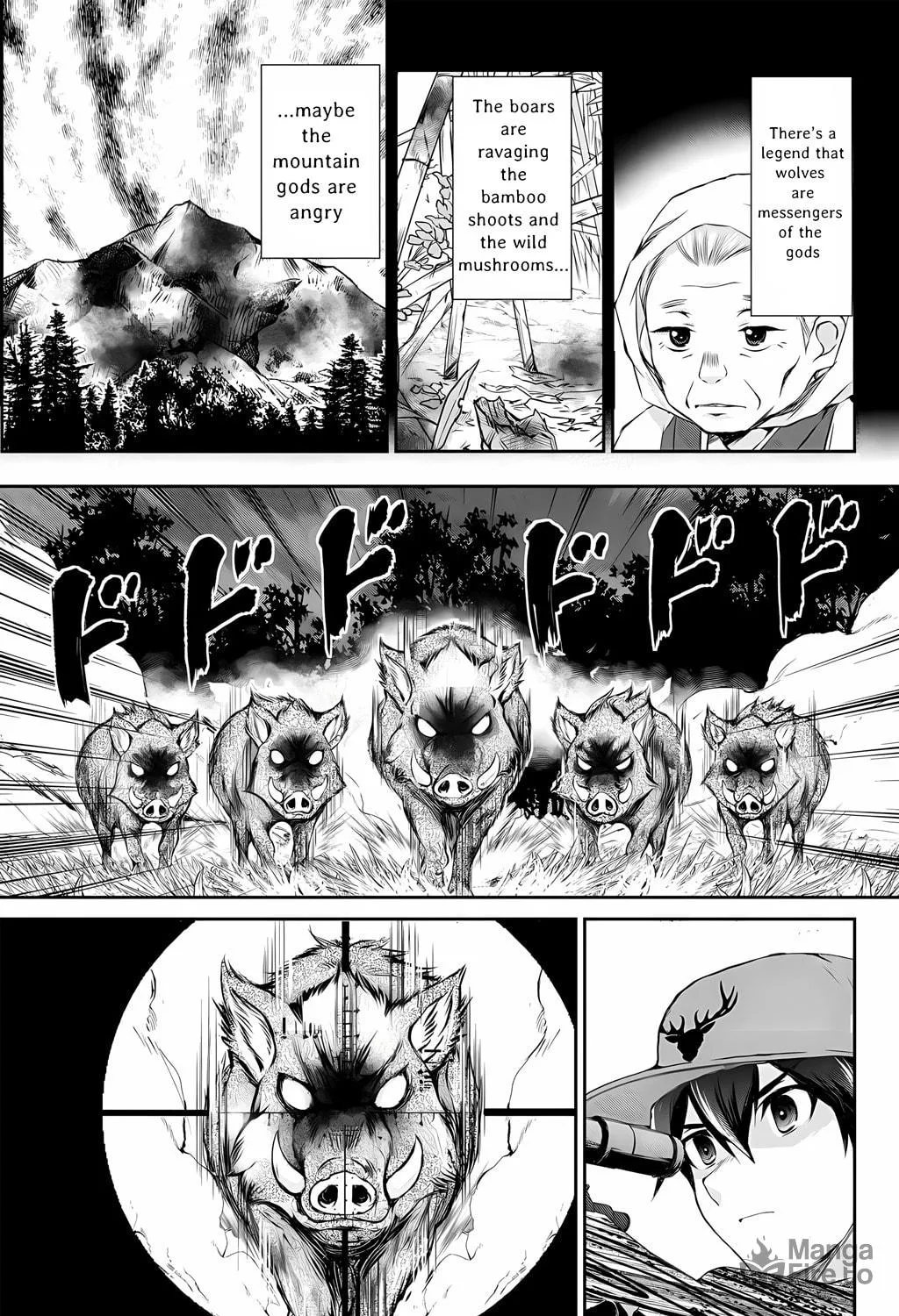 Take Good Care of What You Pick Up A Man Favored by a Wolf Pup - A Story of His Journey to Another World Chapter 1 page 9 - 