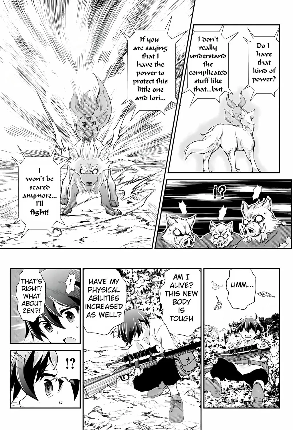 Take Good Care of What You Pick Up A Man Favored by a Wolf Pup - A Story of His Journey to Another World Chapter 2 page 21 - 