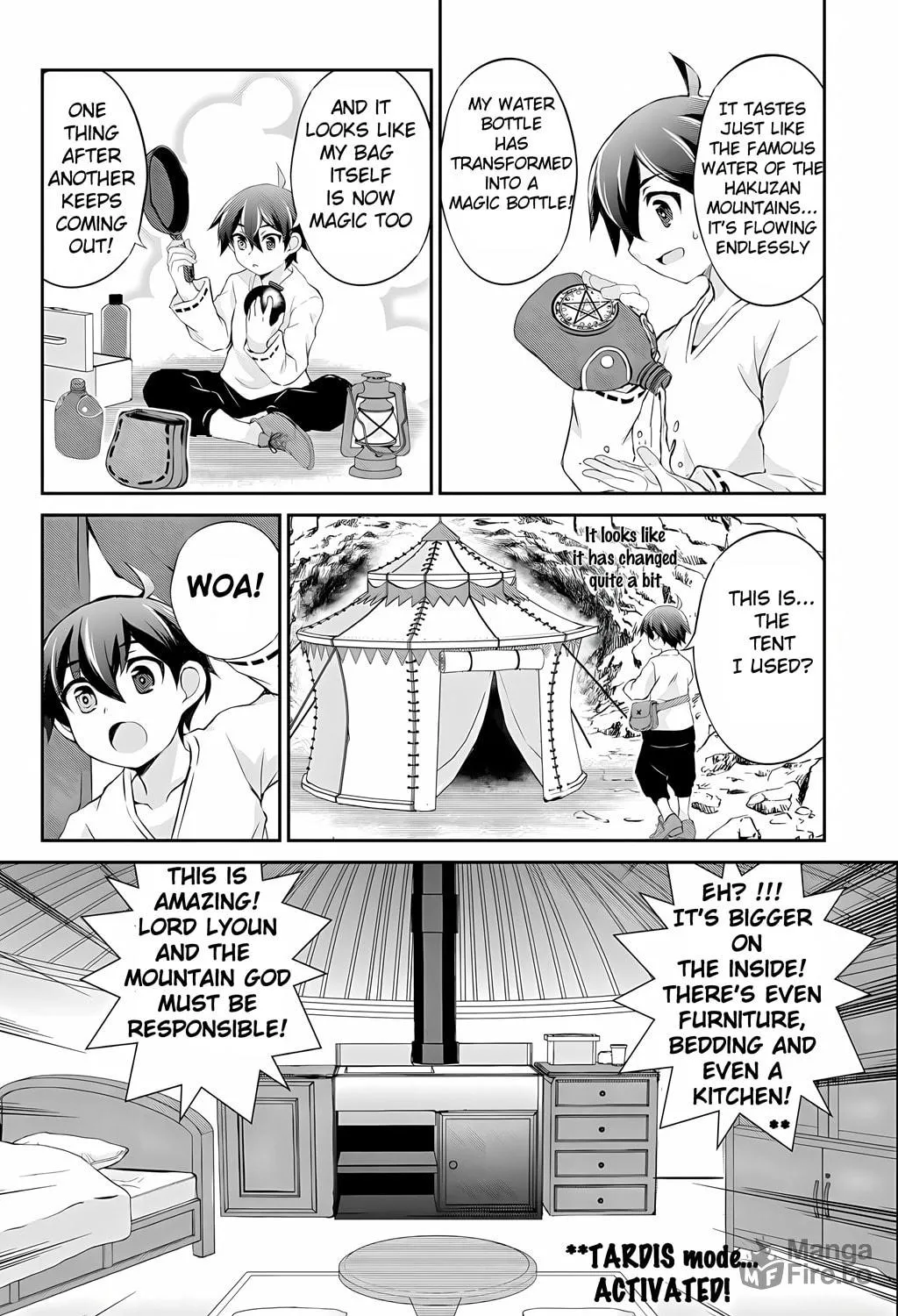 Take Good Care of What You Pick Up A Man Favored by a Wolf Pup - A Story of His Journey to Another World Chapter 2 page 5 - 