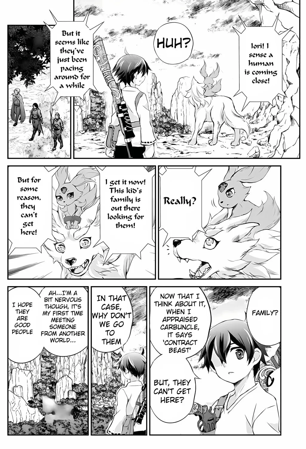 Take Good Care of What You Pick Up A Man Favored by a Wolf Pup - A Story of His Journey to Another World Chapter 2 page 45 - 