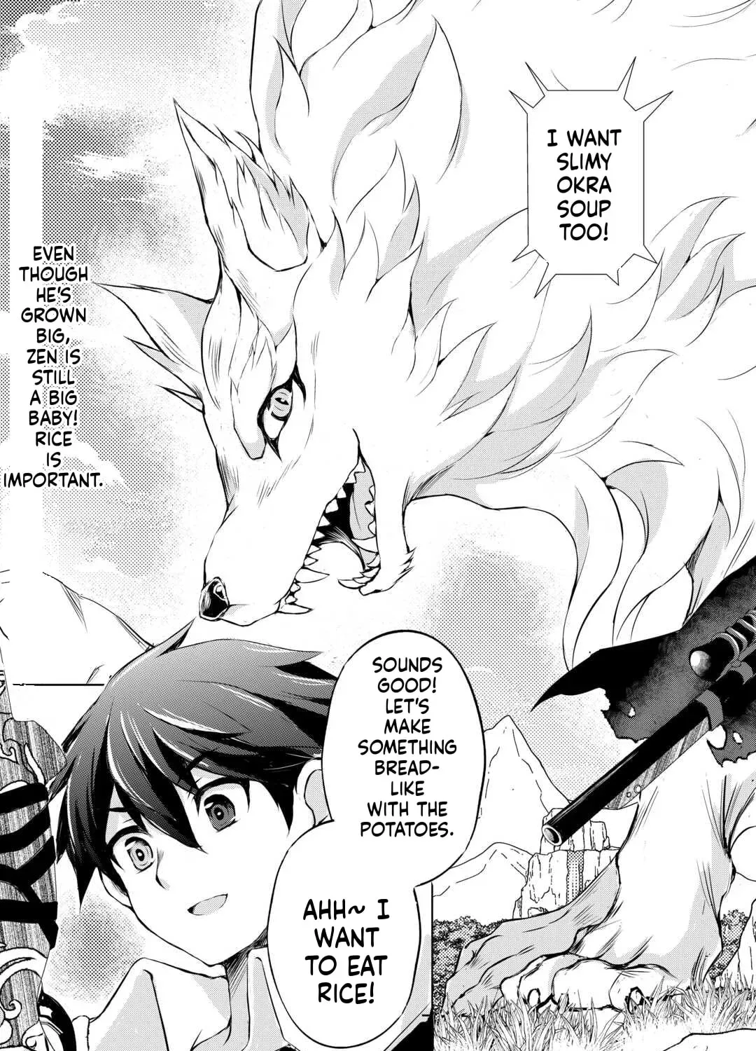 Take Good Care of What You Pick Up A Man Favored by a Wolf Pup - A Story of His Journey to Another World Chapter 3 page 58 - 