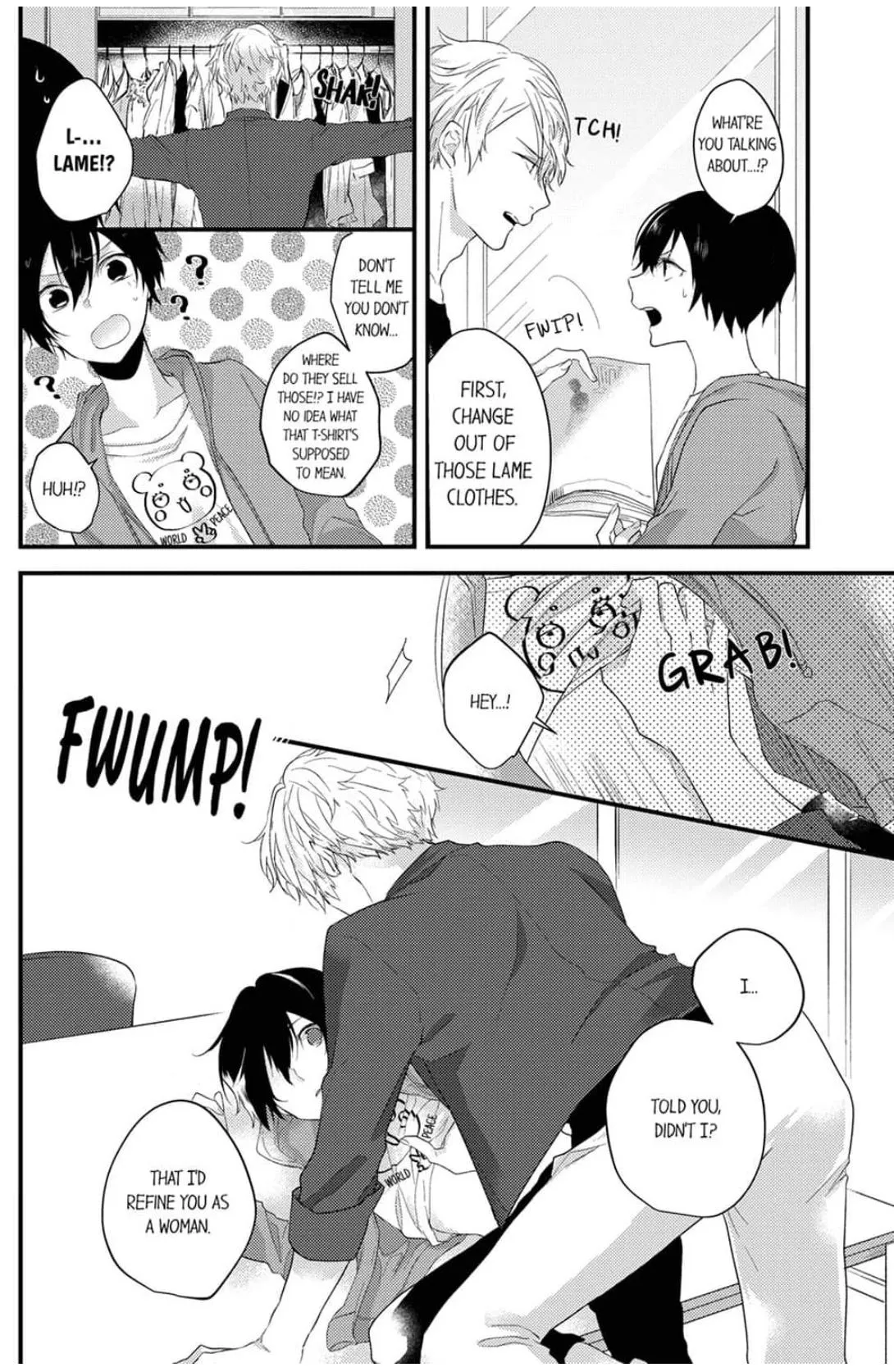 Take it All Off in Front of Me  On the Desk on the First Day on the Job/Official Chapter 1 page 19 - 