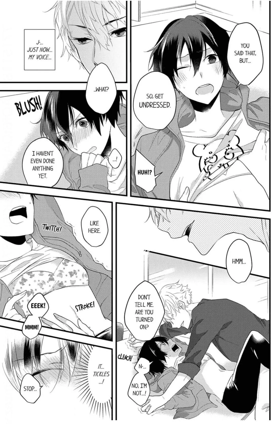 Take it All Off in Front of Me  On the Desk on the First Day on the Job/Official Chapter 1 page 20 - 