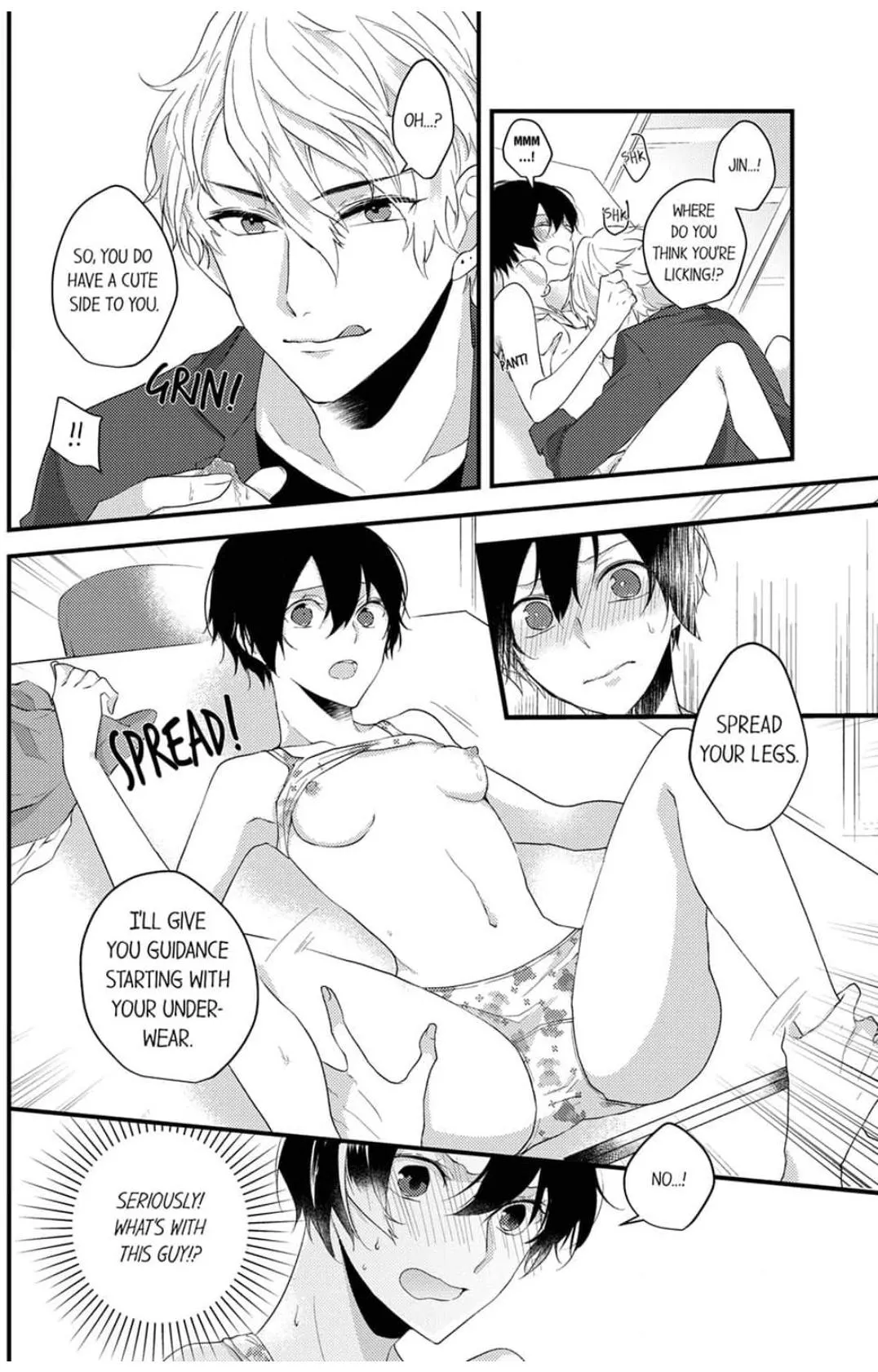 Take it All Off in Front of Me  On the Desk on the First Day on the Job/Official Chapter 1 page 23 - 