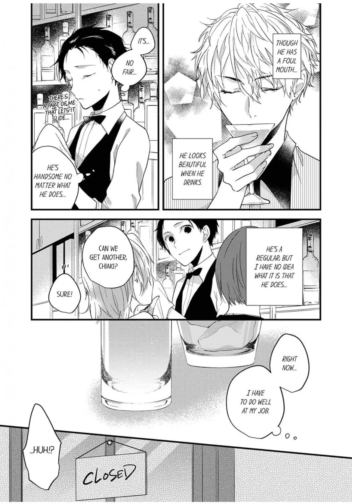 Take it All Off in Front of Me  On the Desk on the First Day on the Job/Official Chapter 1 page 8 - 