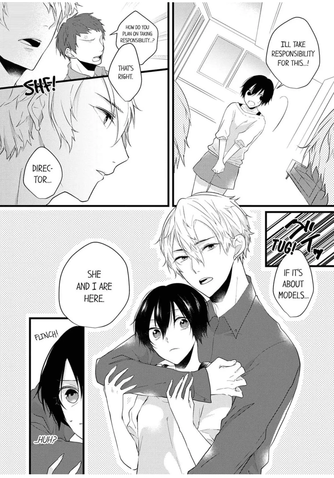 Take it All Off in Front of Me  On the Desk on the First Day on the Job/Official Chapter 2 page 15 - 