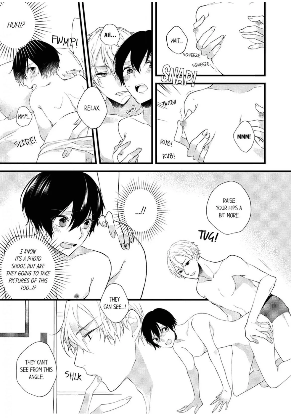 Take it All Off in Front of Me  On the Desk on the First Day on the Job/Official Chapter 2 page 18 - 