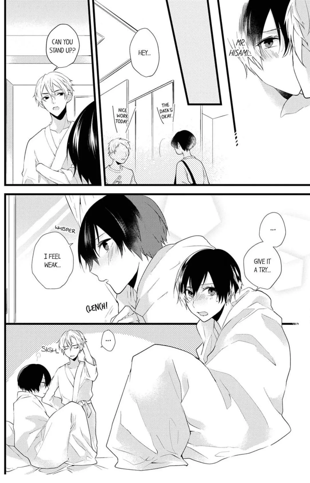 Take it All Off in Front of Me  On the Desk on the First Day on the Job/Official Chapter 2 page 23 - 