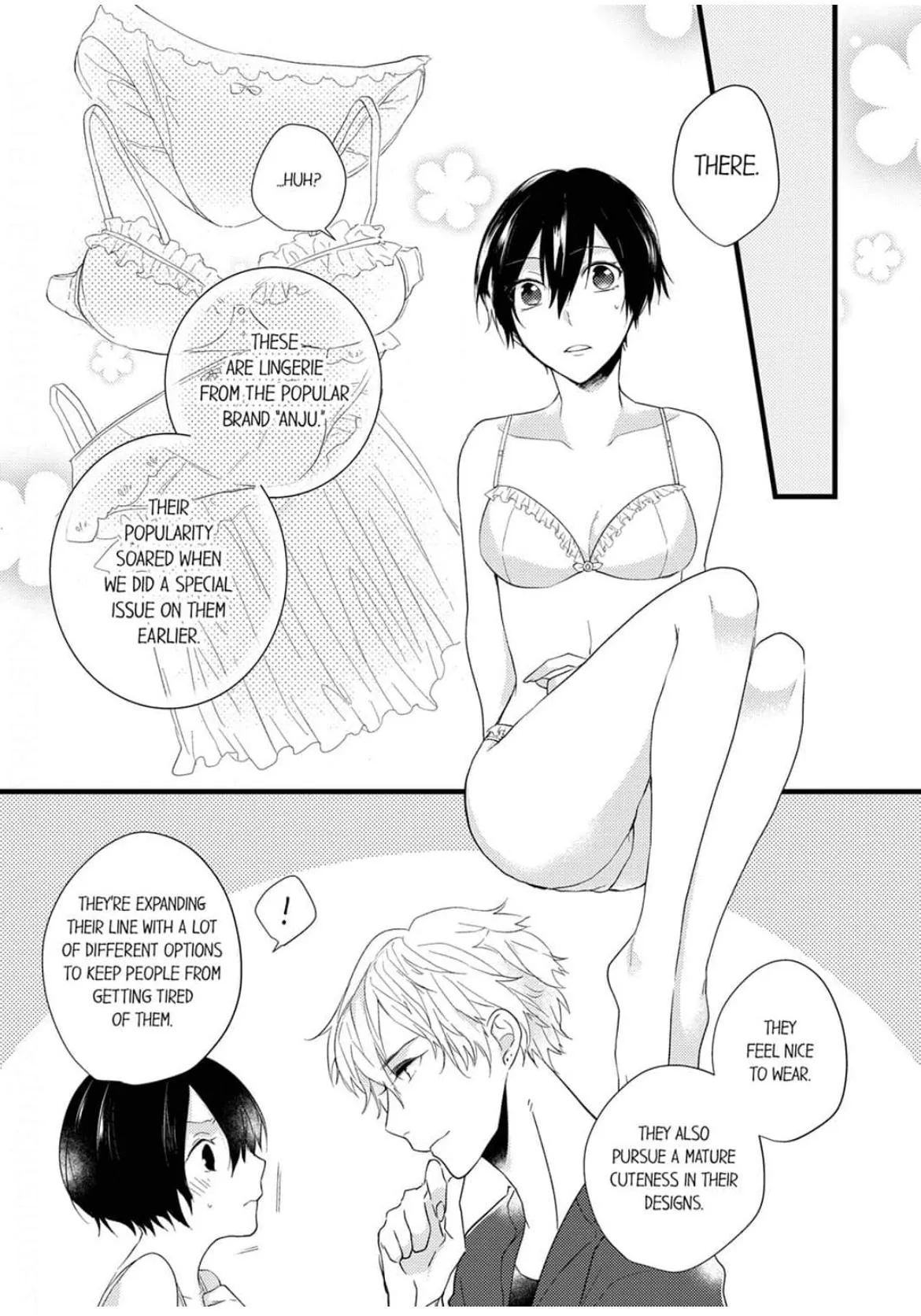 Take it All Off in Front of Me  On the Desk on the First Day on the Job/Official Chapter 2 page 4 - 