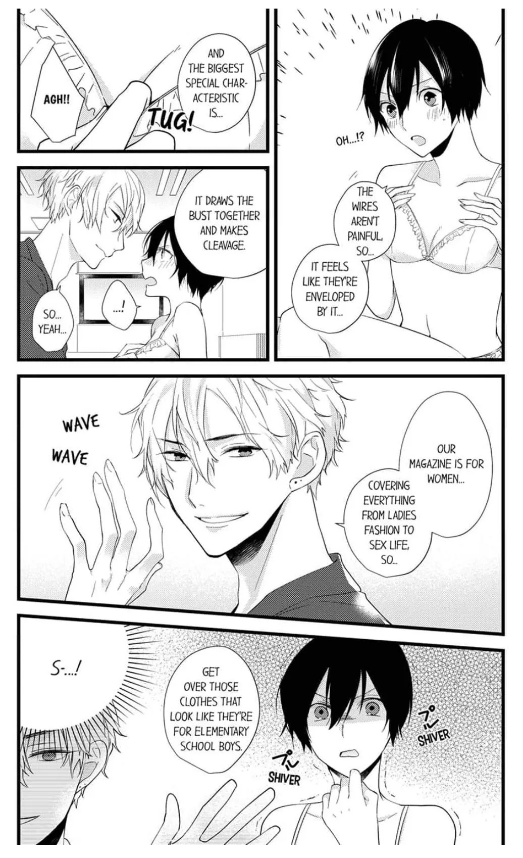 Take it All Off in Front of Me  On the Desk on the First Day on the Job/Official Chapter 2 page 5 - 