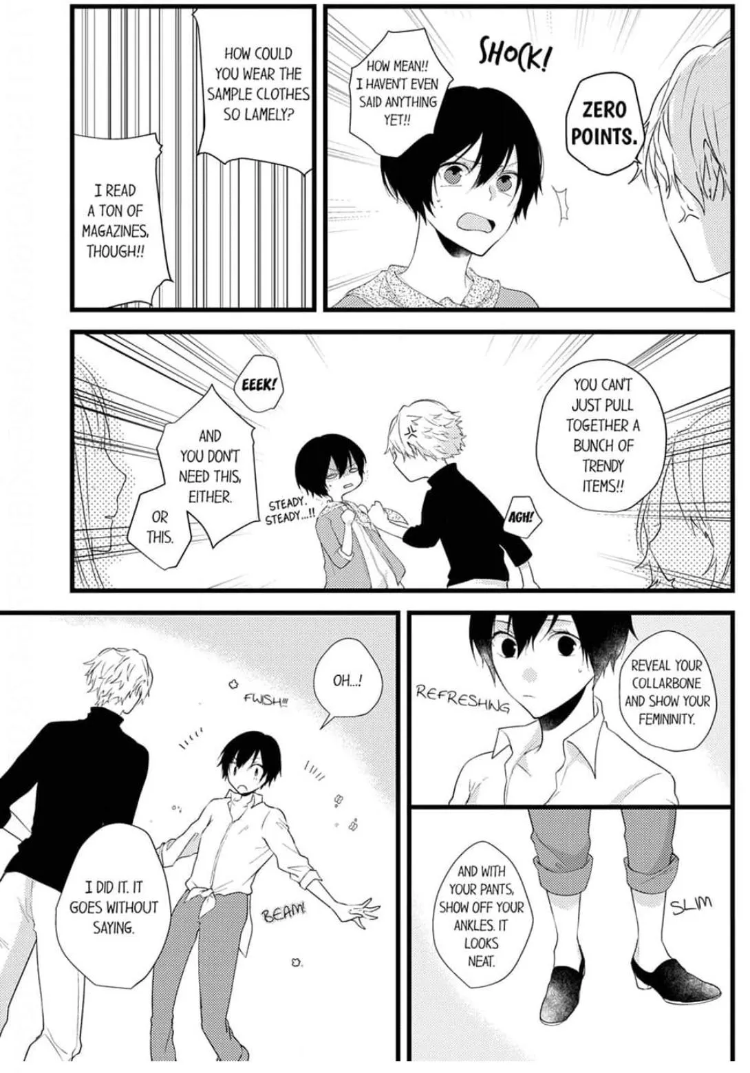 Take it All Off in Front of Me  On the Desk on the First Day on the Job/Official Chapter 2 page 10 - 