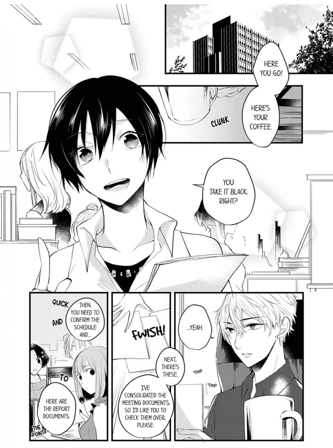 Take it All Off in Front of Me  On the Desk on the First Day on the Job/Official Chapter 3 page 2 - 