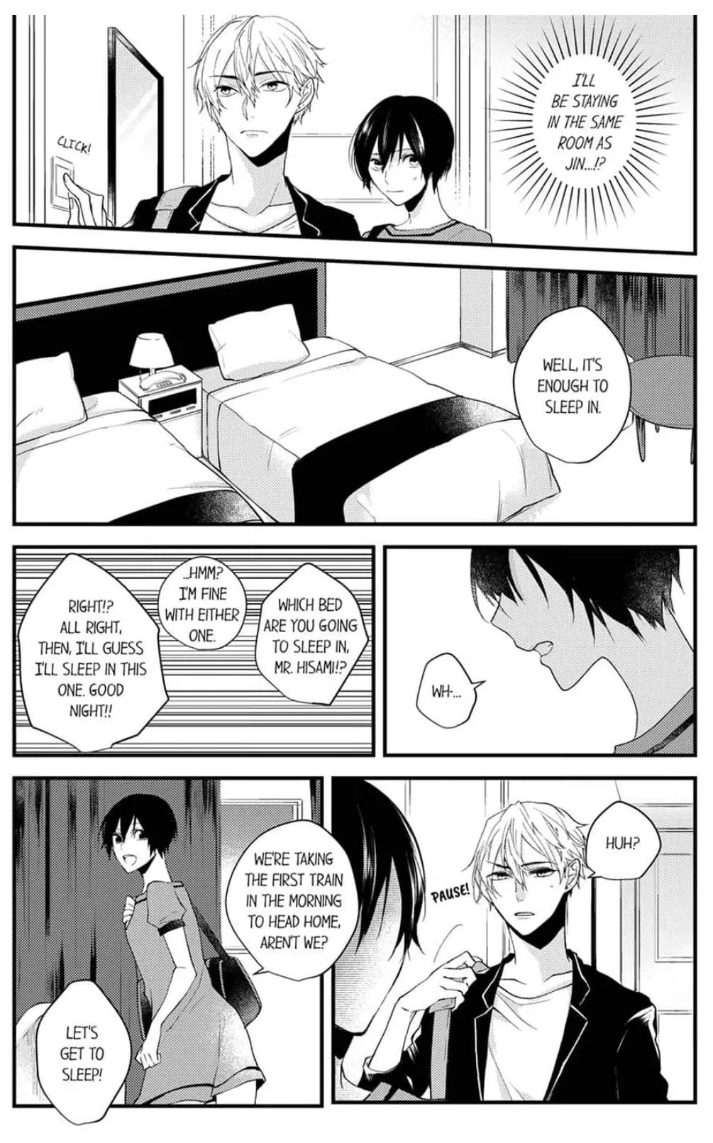 Take it All Off in Front of Me  On the Desk on the First Day on the Job/Official Chapter 3 page 13 - 