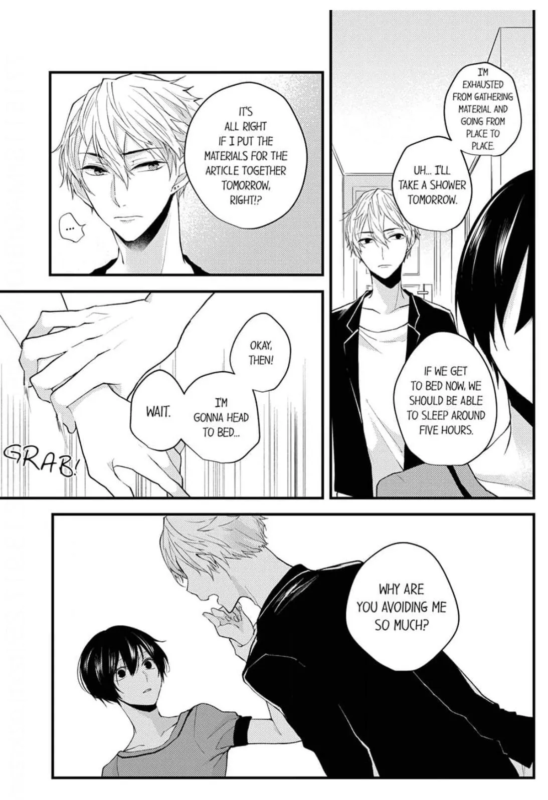 Take it All Off in Front of Me  On the Desk on the First Day on the Job/Official Chapter 3 page 14 - 