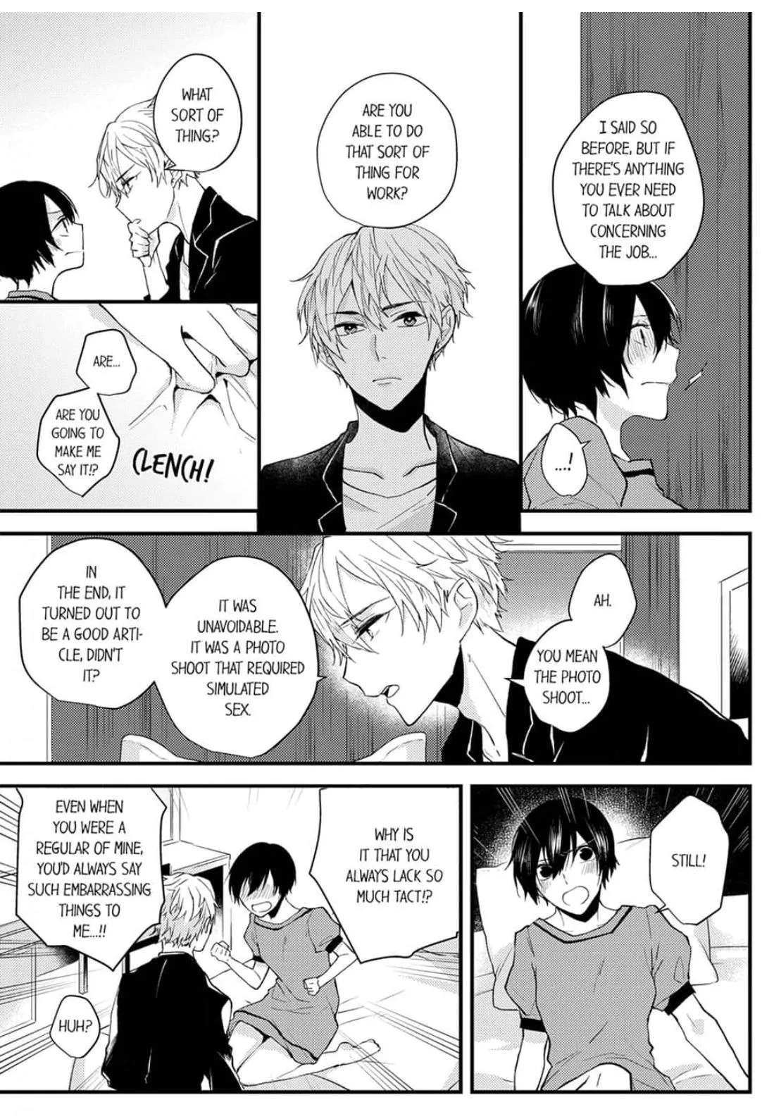 Take it All Off in Front of Me  On the Desk on the First Day on the Job/Official Chapter 3 page 16 - 