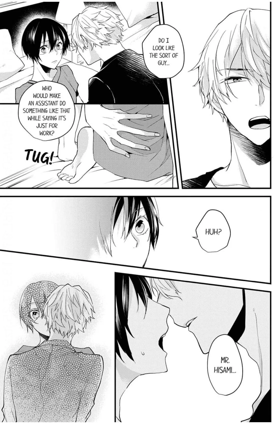 Take it All Off in Front of Me  On the Desk on the First Day on the Job/Official Chapter 3 page 18 - 