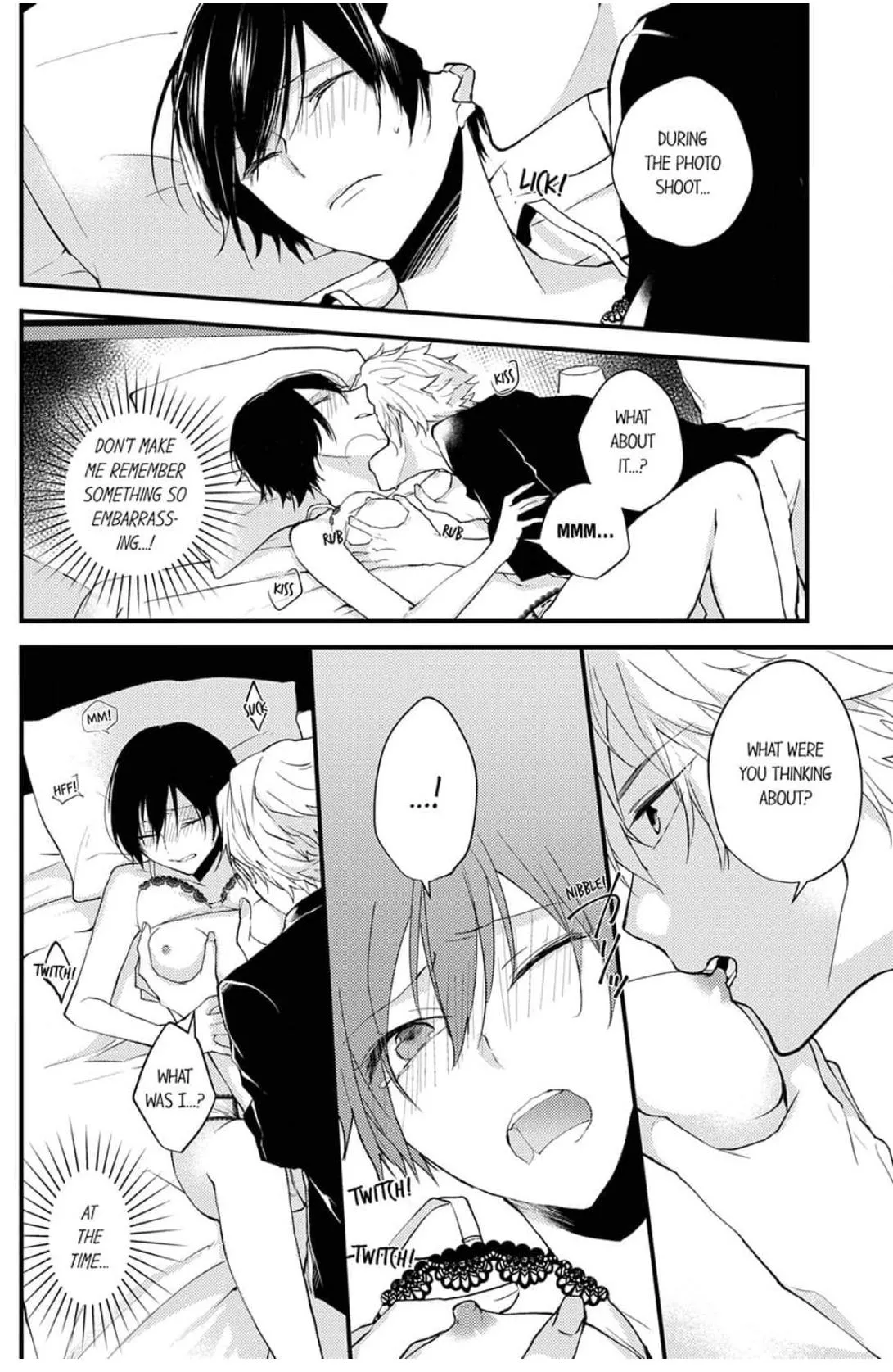 Take it All Off in Front of Me  On the Desk on the First Day on the Job/Official Chapter 3 page 21 - 