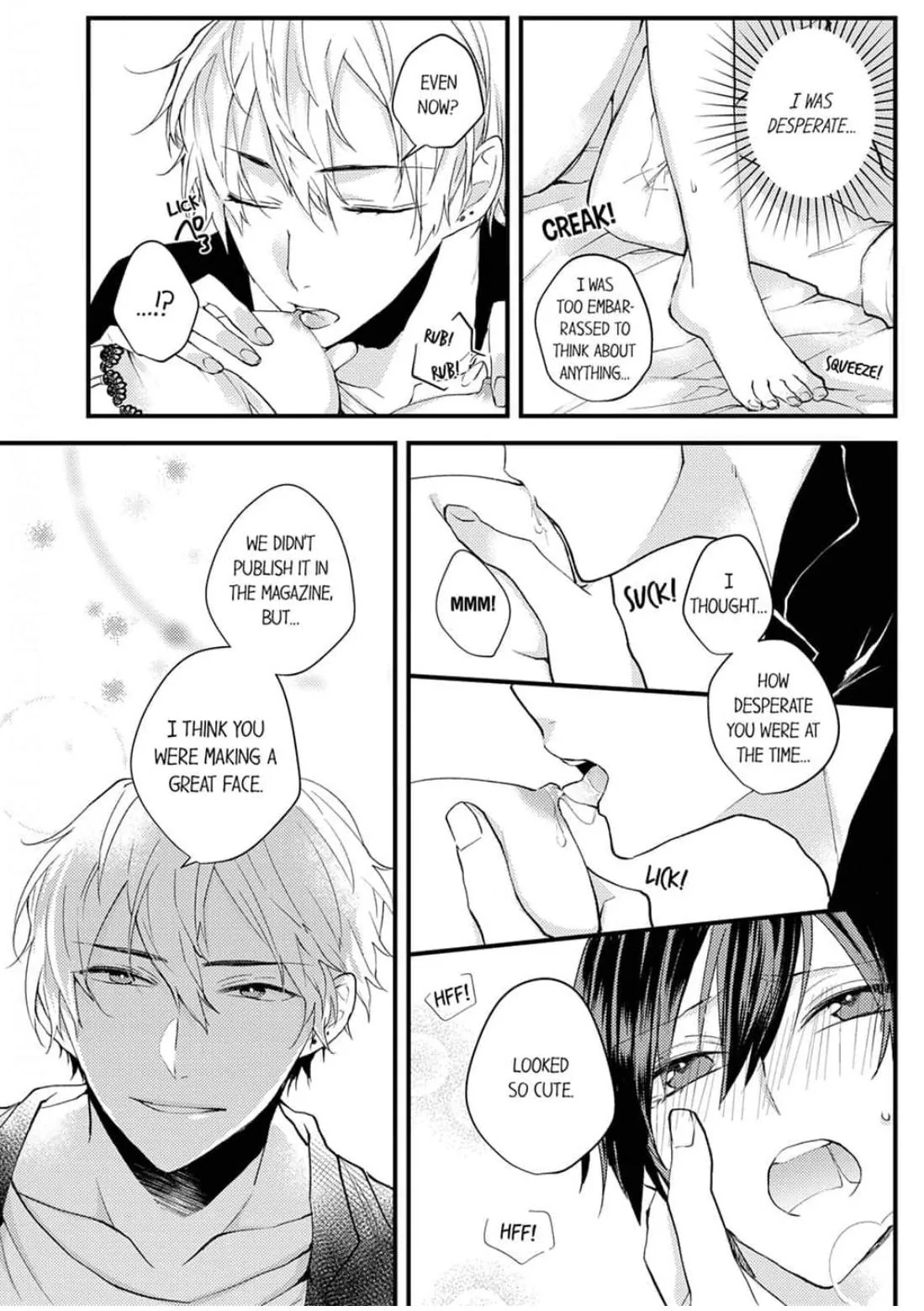 Take it All Off in Front of Me  On the Desk on the First Day on the Job/Official Chapter 3 page 22 - 