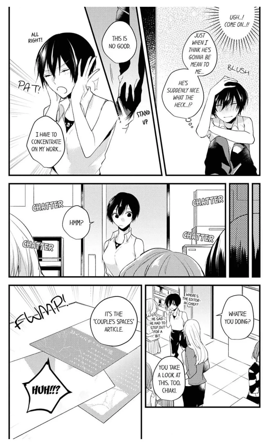 Take it All Off in Front of Me  On the Desk on the First Day on the Job/Official Chapter 3 page 5 - 
