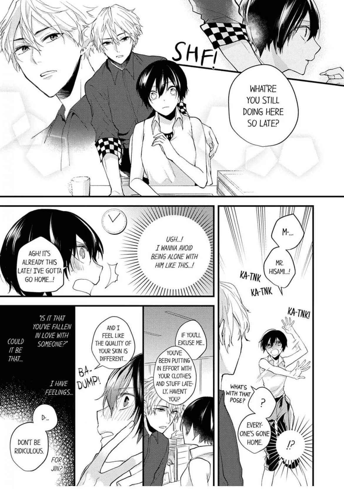 Take it All Off in Front of Me  On the Desk on the First Day on the Job/Official Chapter 3 page 10 - 