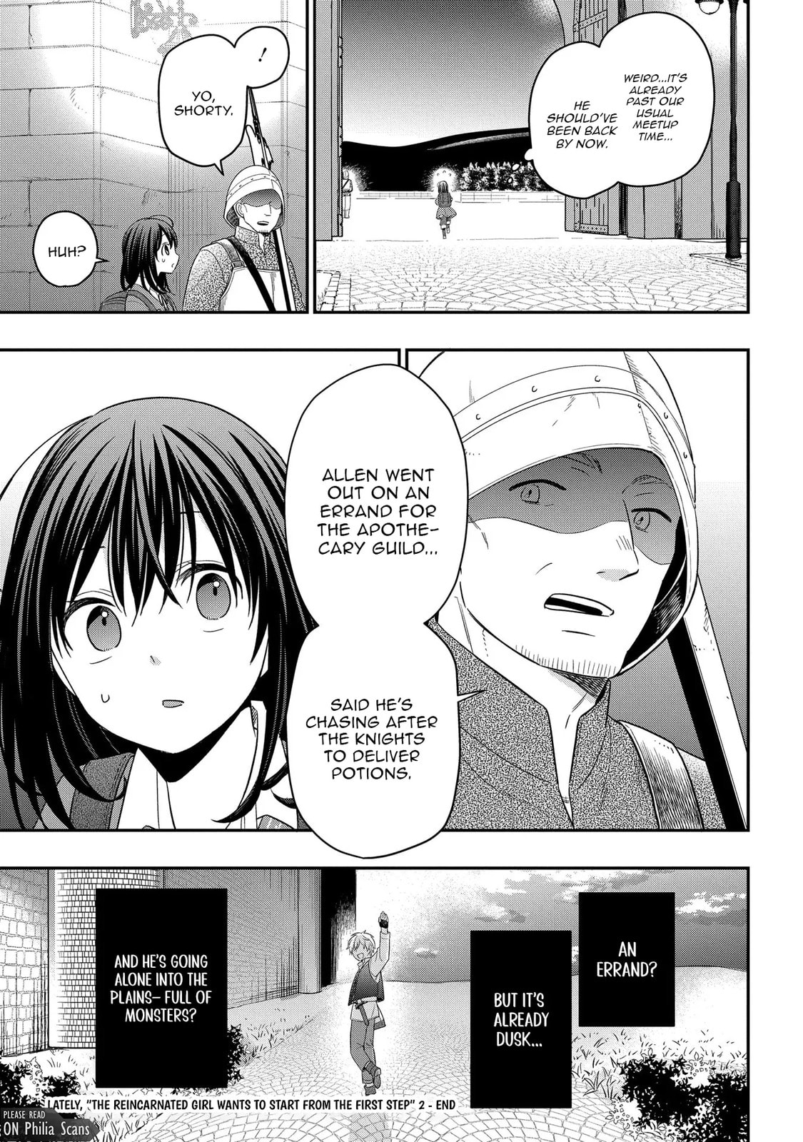 Taking My Reincarnation One Step at a Time: No One Told Me There Would Be Monsters! Chapter 10 page 35 - 