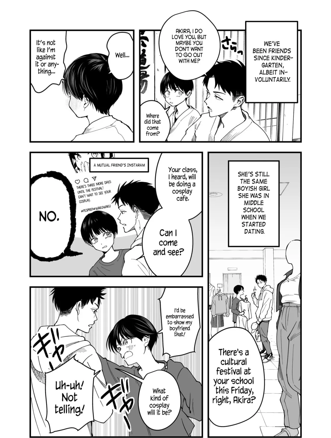 Takou no Boyish Kanojo Chapter 1 page 3 - 