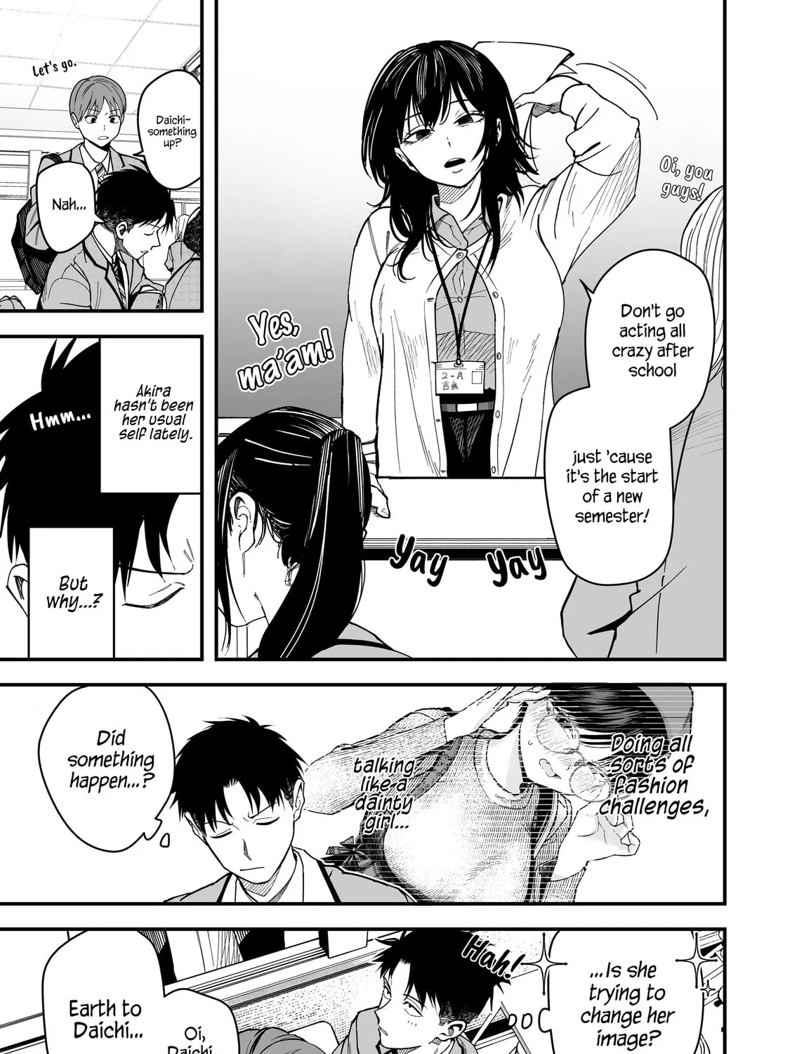 Takou no Boyish Kanojo Chapter 17 page 1 - 