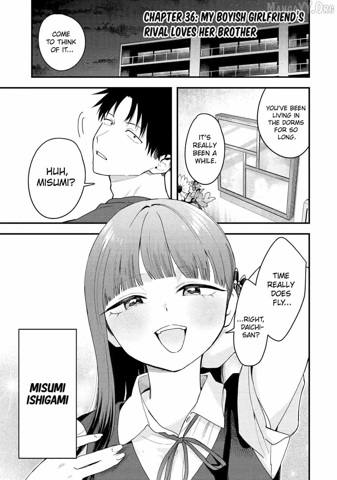Takou no Boyish Kanojo Chapter 36 page 1 - 