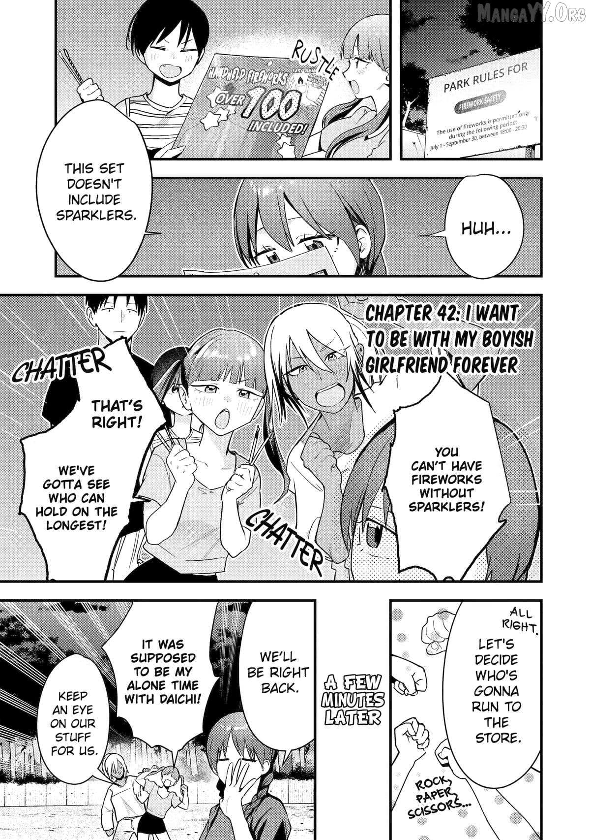 Takou no Boyish Kanojo Chapter 42 page 1 - 
