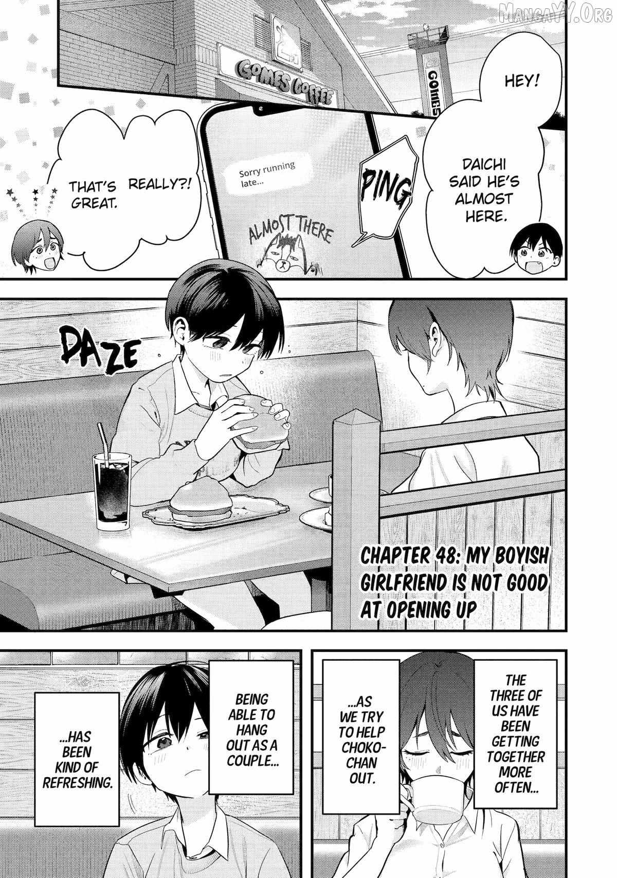 Takou no Boyish Kanojo Chapter 48 page 1 - 