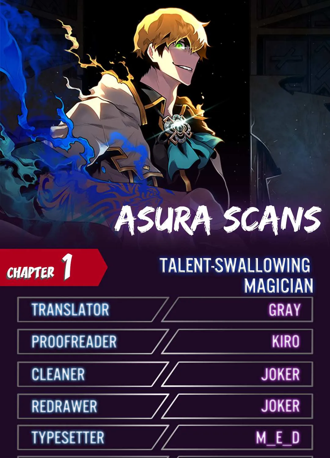 Talent-Swallowing Magician Chapter 1 page 1 - 