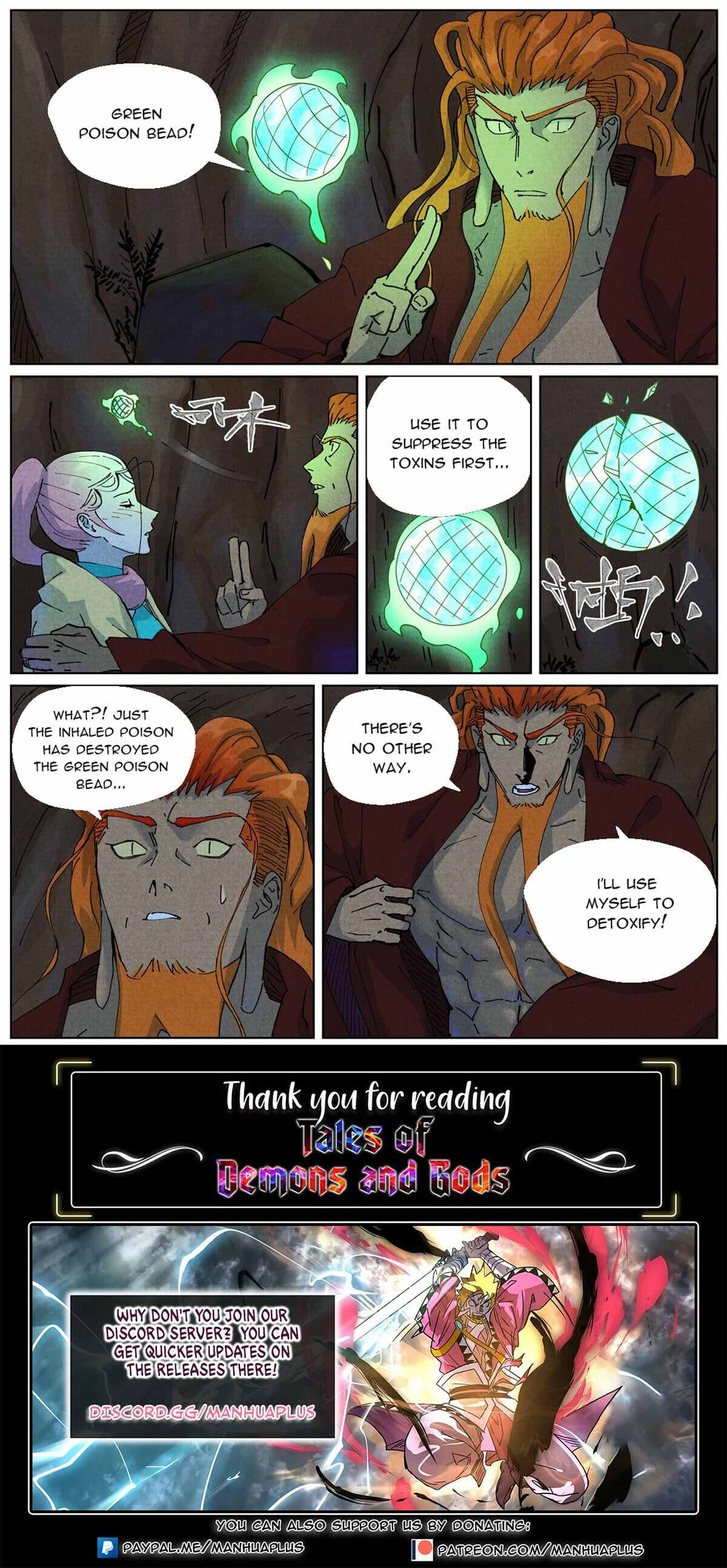 Tales Of Demons And Gods Chapter 511.6 page 9 - 